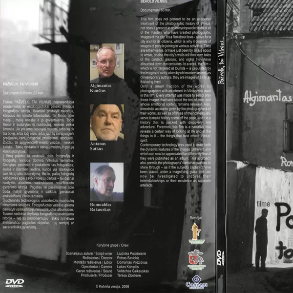 Pažvelk, tai Vilnius (DVD)